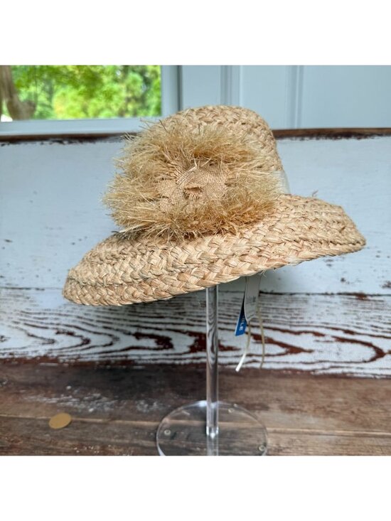 NWT Anthropologie San Diego Hat Company Sunny Day Straw Cloche Hat main image 6